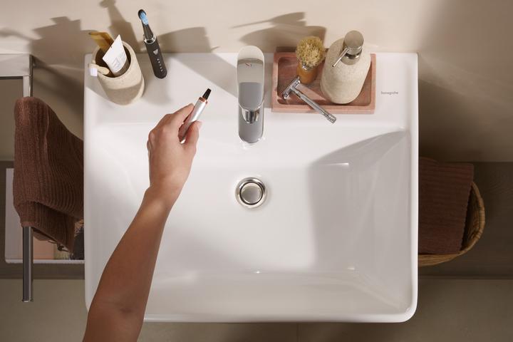 Produktbild hansgrohe Waschtisch Xanuia Q 600x480mm, mit Hahnloch/Überlauf, weiss (480 mm, 600 mm)