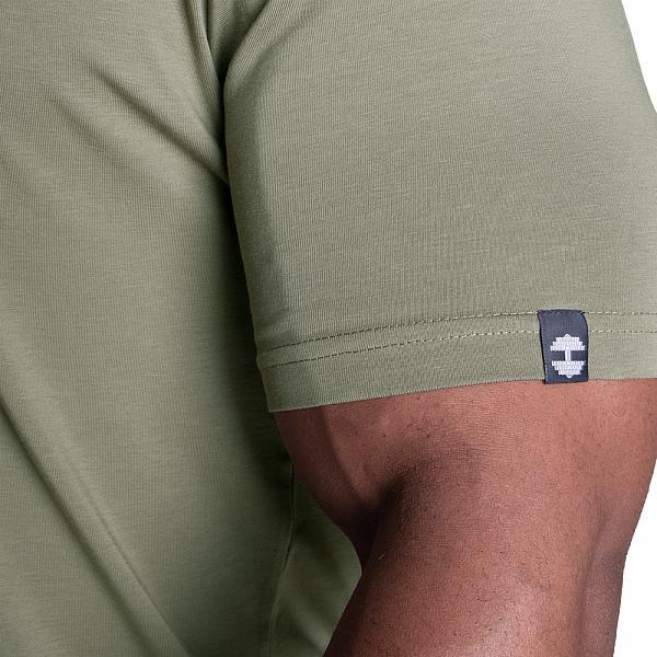 Produktbild Better Bodies Essential Tapered Tee - Washed Green (XXL)