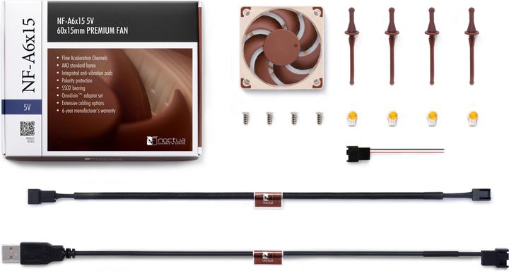 Actual product image Noctua NF-A6x15 5V (60 mm, 1x)