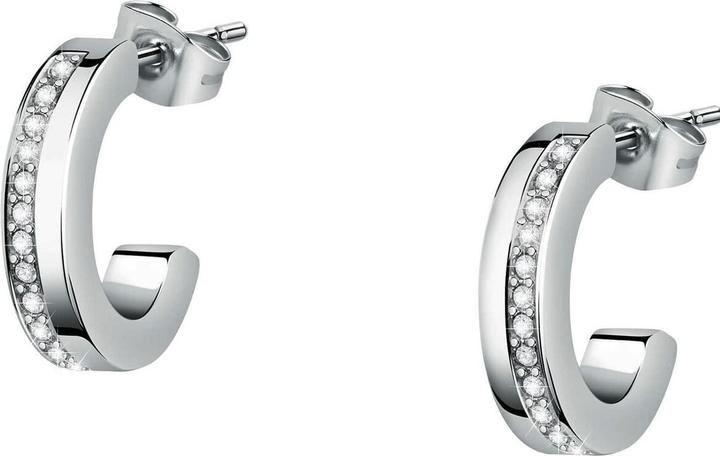 Morellato Creole Earrings With Crysta (Edelstahl)