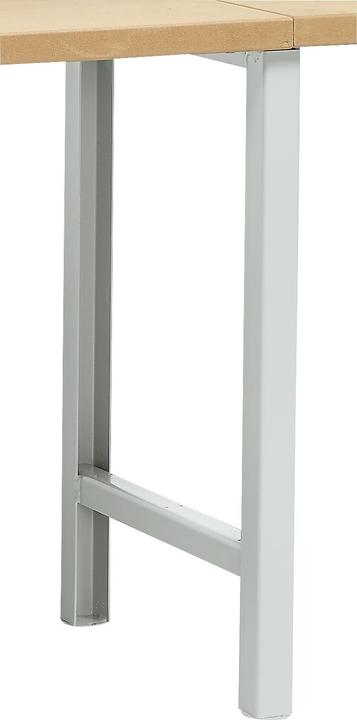 Produktbild Schäfer Shop Pure Fussgestell für Arbeitsplatte, nicht höhenverstellbar + 1x ein Paket Einwegmaske...