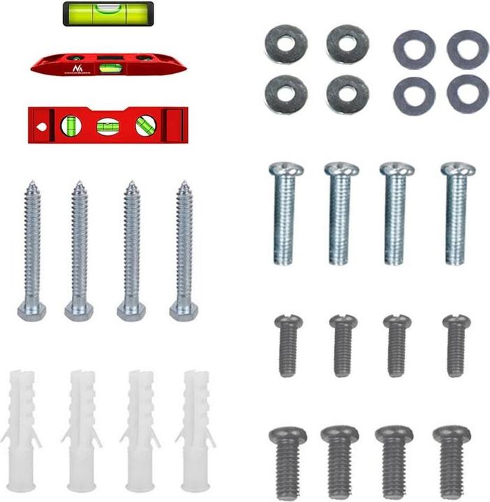Produktbild Maclean TV-Halterung max VESA 400x400 32-70 45kg Neigungsverstellung +0°-10° MC-412 (Wand, 45 kg, 32" - 70")