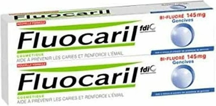 Immagine prodotto Fluocaril Gum Dentifricio Bifluoride 145mg Confezione 2 X 75ml (75 ml)