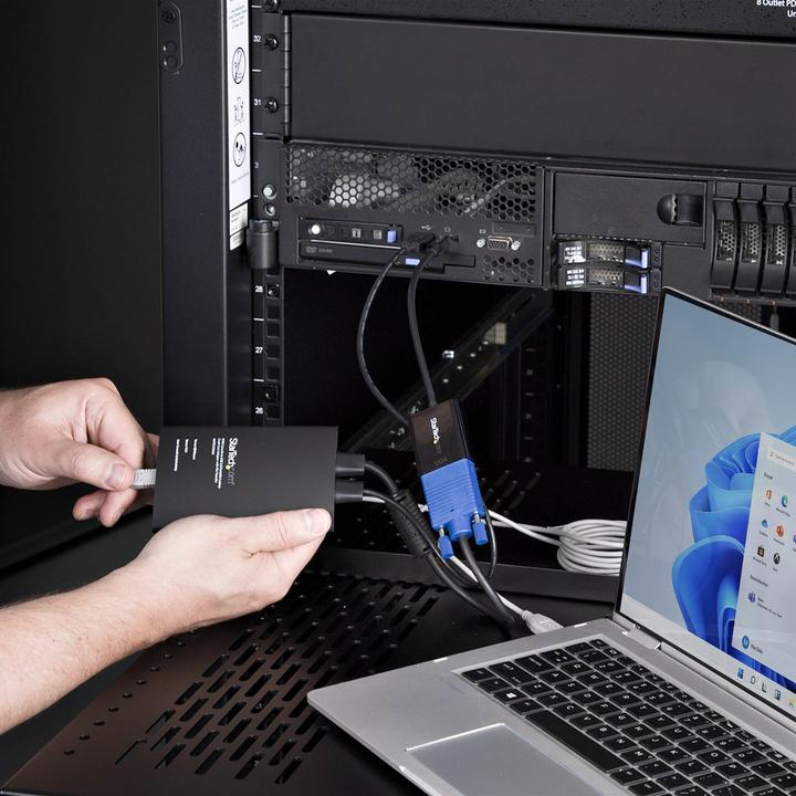 Image du produit StarTech Vga/Mdp Crash Cart Adapter -Vga/Mini Displayport Kvm