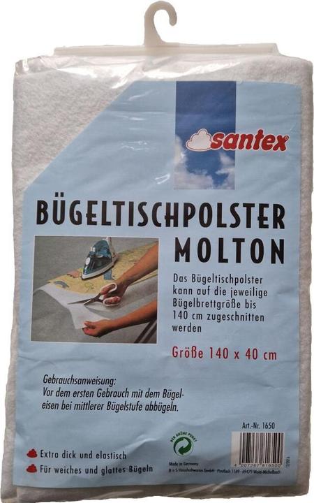 Santex Bügeltischpolster aus Molton