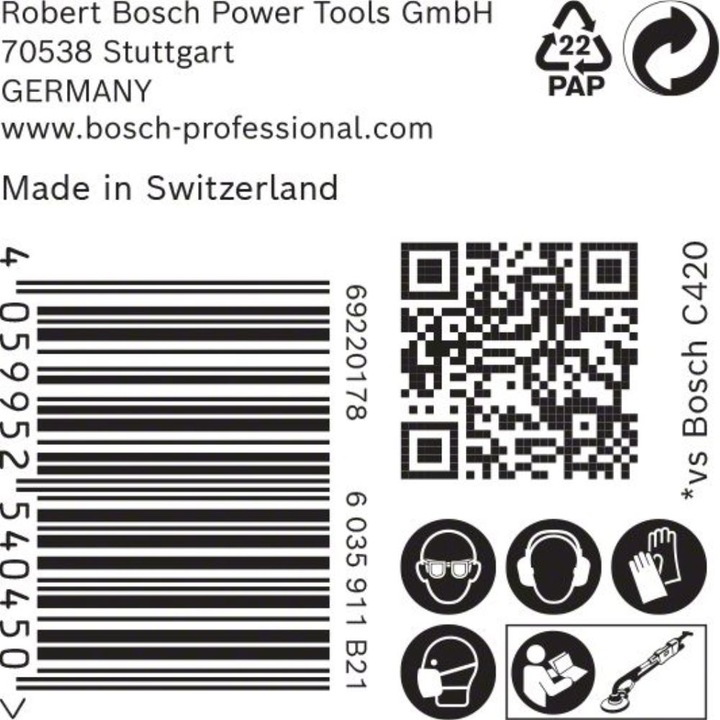 Produktbild Bosch Professional Zubehör EXPERT M480 Schleifnetz für Trockenbauschleifer, 225 mm, G 80, 25-tlg. (80)