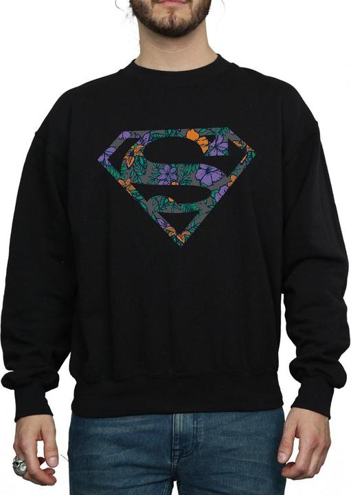 Image du produit - Sweat SUPERMAN FLORAL LOGO - Homme (XXL)