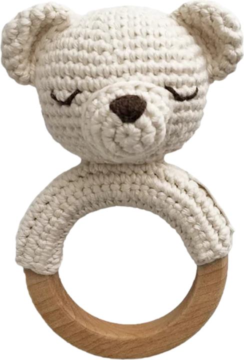Actual product image Patti Oslo Teething Ring Polar Bear (0 Months)