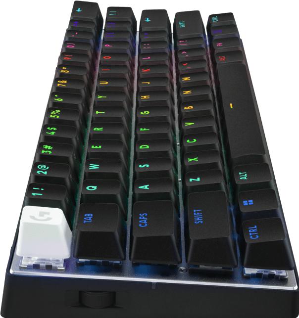 Image du produit Logitech Pro X 60 (Anglais-international, Filaire, Sans fil)