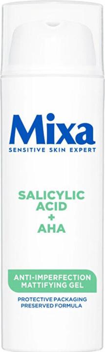Mixa Salicylic Acid + AHA Anti-Imperfection Mattifying Gel (50 ml, Face gel)