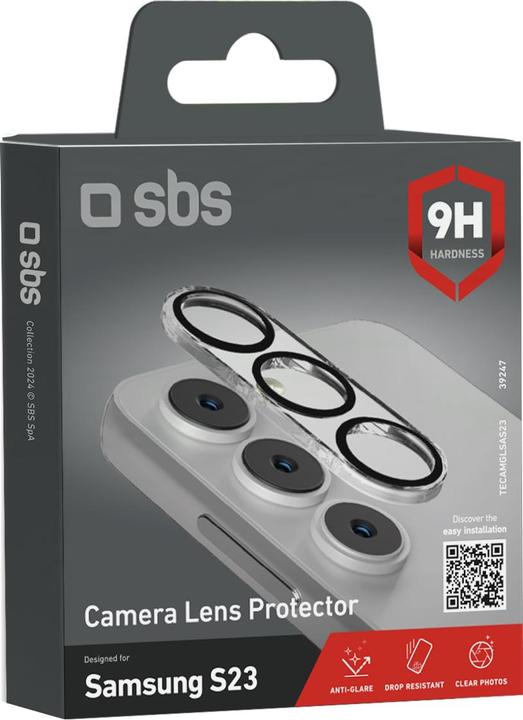 Immagine prodotto SBS Protezione della lente della fotocamera per Samsung Galaxy S23 (1 pz., Samsung Galaxy S23)