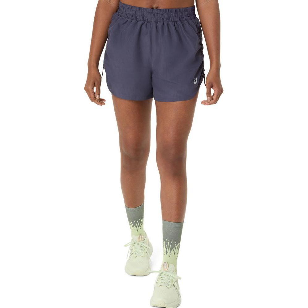 ASICS Performance, Donne, Pantaloni sportivi, Nagino Run Adjustable 4in Short (M), Blu