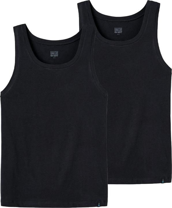 Image du produit Schiesser Lot de 2 maillots de corps / débardeurs Long Lift Soft (M)