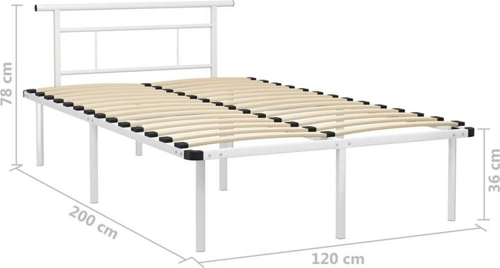 Image du produit vidaXL Bettgestell (140 x 200 cm)