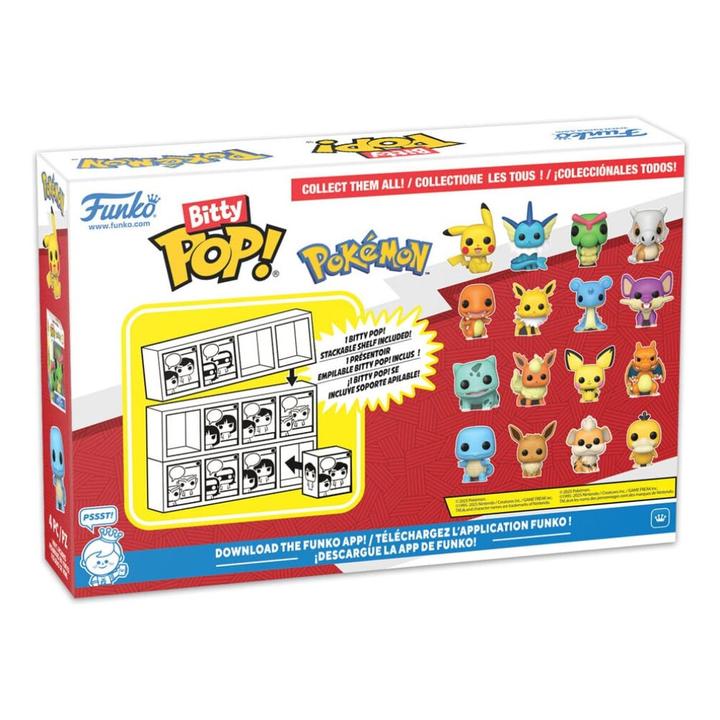 Produktbild Funko Bitty POP! 4 Pack Pokemon: Charmander