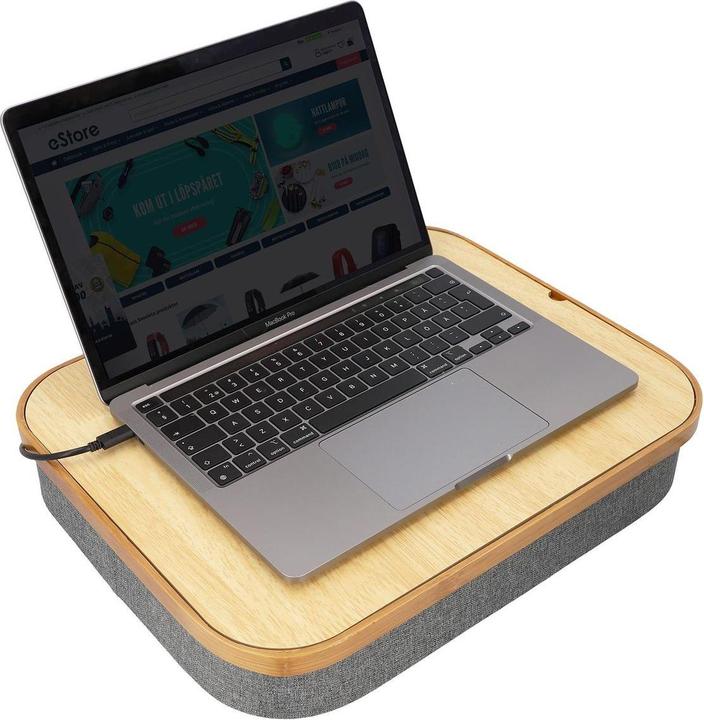 Actual product image InnovaGoods Kneeling desk with storage space - Grey