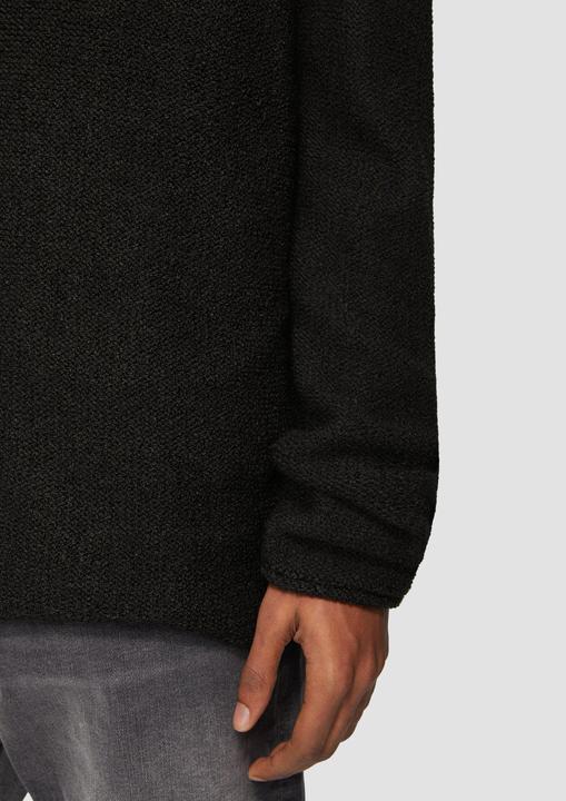 Actual product image S.Oliver Strickpullover Strickpullover mit Rollkante (M)