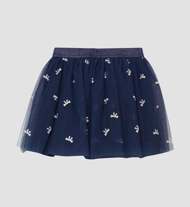 Produktbild s.Oliver Rock Ausgestellter Meshrock mit Baumwollfutter (92)