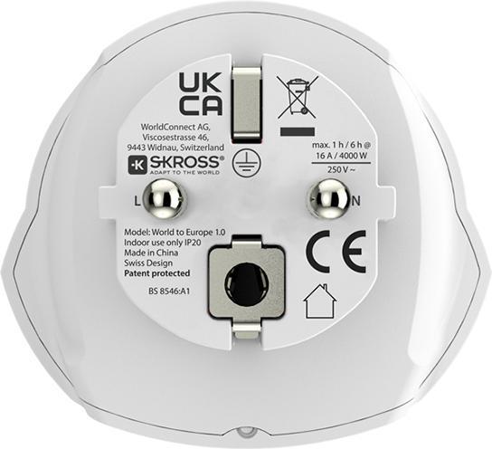 Immagine prodotto Skross Reisesteckeradapter