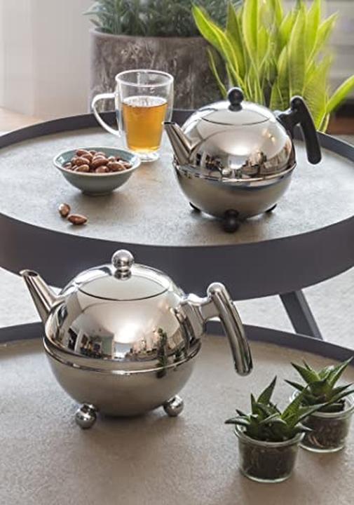 Actual product image Bredemeijer Bella Ronde 1.5l teapot with chrome fittings 1305CH (1.50 l)