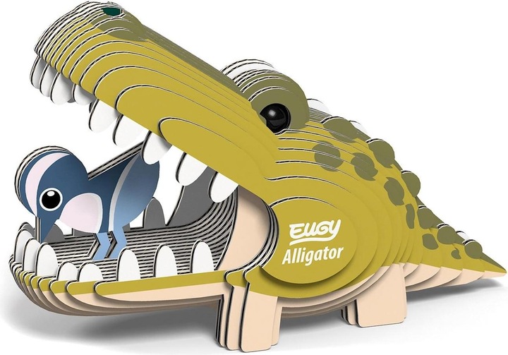 Actual product image Eugy 3D Craft Set Alligator (MQ6)