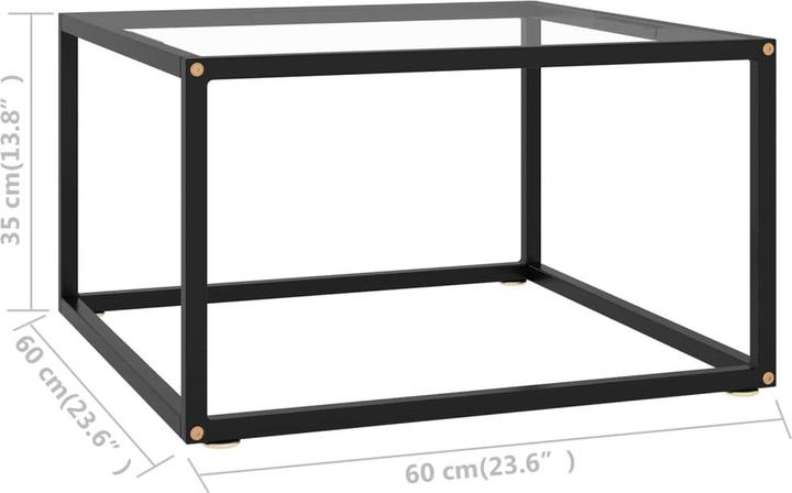 Image du produit vidaXL Couchtisch (60 x 60 x 35 cm)
