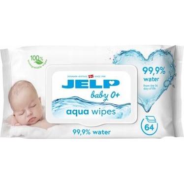 Jelp Aqua Wipes Moisturizing Baby Wipes 0 64 Pieces