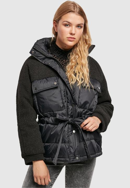 Immagine prodotto Urban Classics Giacca Sherpa Mix Puffer da donna (M)