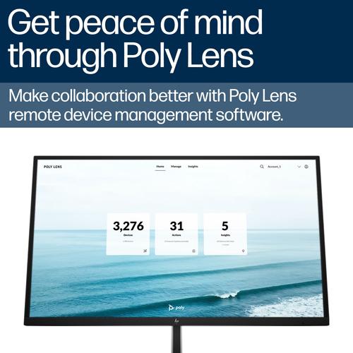 Actual product image HP Poly V72 UVB Video Bar No localisation