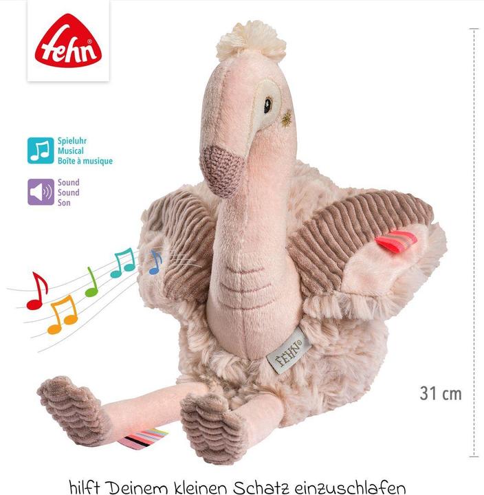 Actual product image Fehn Einschlafhilfe Flamingo