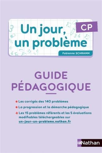 Energy Label Un jour, un problème, CP : guide pédagogique (French, Egron Bruno, Schramm Fabienne, Boule François, 2022)