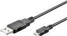 Produktbild MicroConnect USB-Kabel (3 m, USB 2.0)