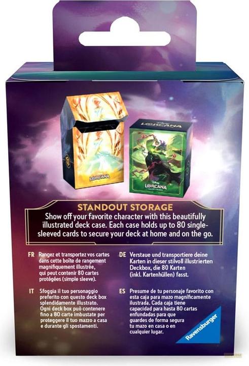 Produktbild Ravensburger Disney Lorcana TCG Deckbox Cinderella