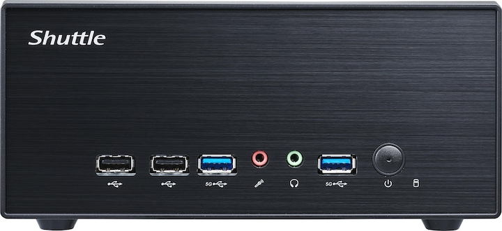 Shuttle Barebone XPC slim XH610G2 LGA1700 2xSODIMM DDR5 2xM.2 2xHDMI 1xDP