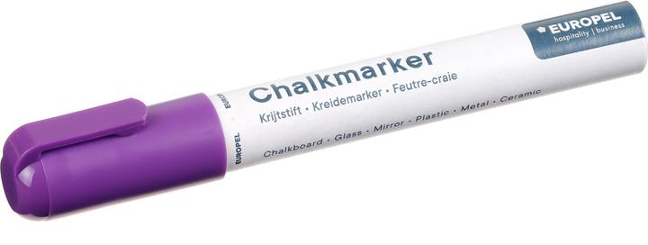 Produktbild Europel Kreidemarker 6 mm, 8er Etui, farbig sortiert (Mehrfarbig, 6 mm, 8 x)