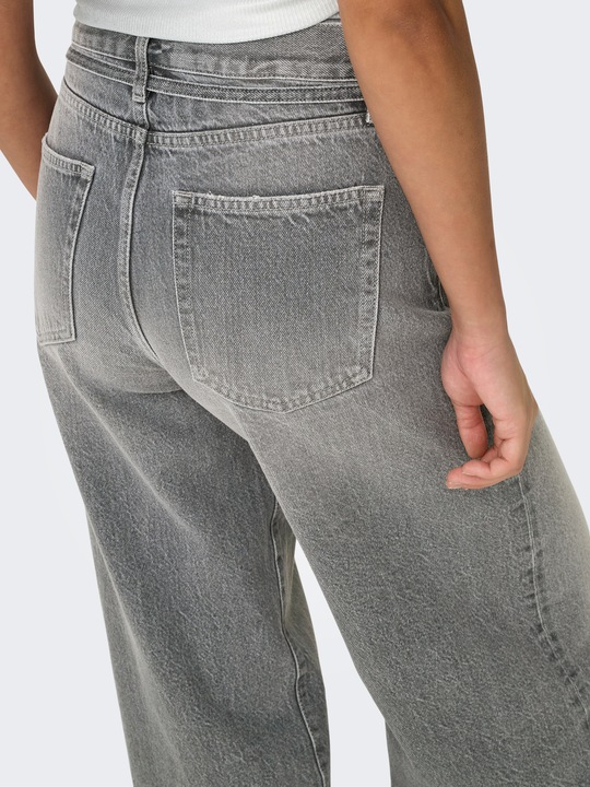 Immagine prodotto Only ONLGIANNA Jeans a vita media con taglio a palloncino e vestibilità dritta (32)