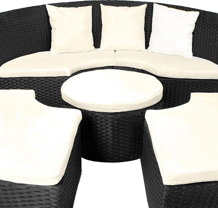 Produktbild Casaria Poly Rattan Sonneninsel