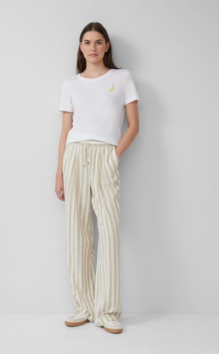 Image du produit S.Oliver Hose Leichte Leinenmix-Hose mit Elastikbund (46)