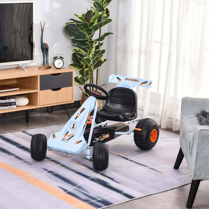 Actual product image Homcom Kids Go-Kart with Handbrake
