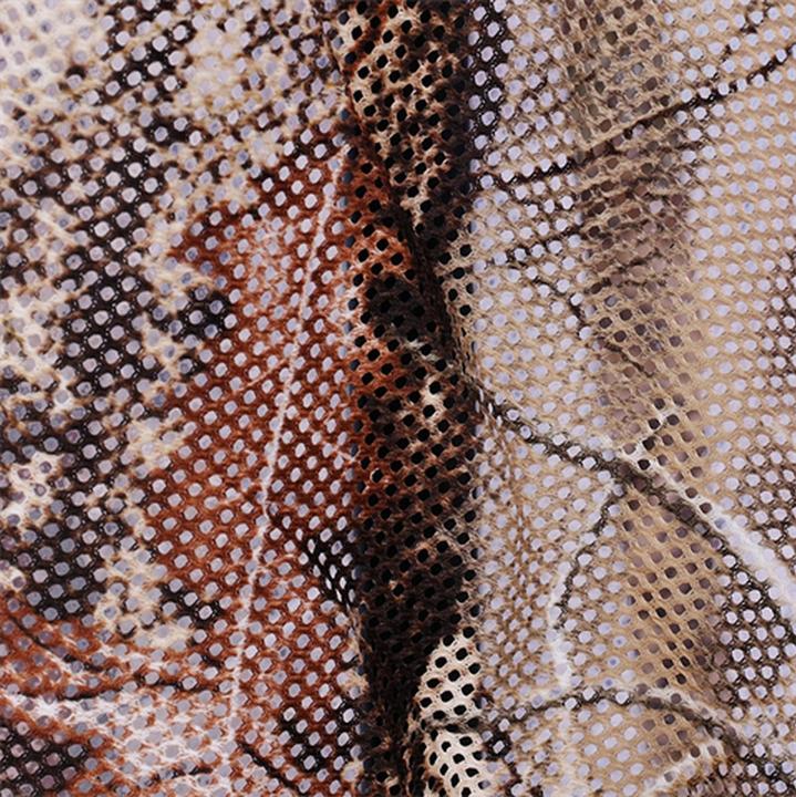 Actual product image Outdoor Club Camouflage net Brown Forest 1.5x4 m