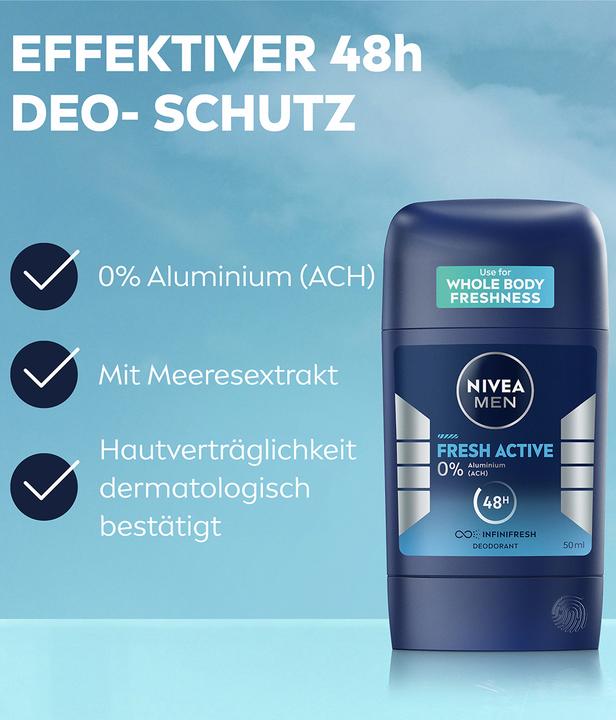 Produktbild NIVEA MEN Fresh Active Stick (Stick)