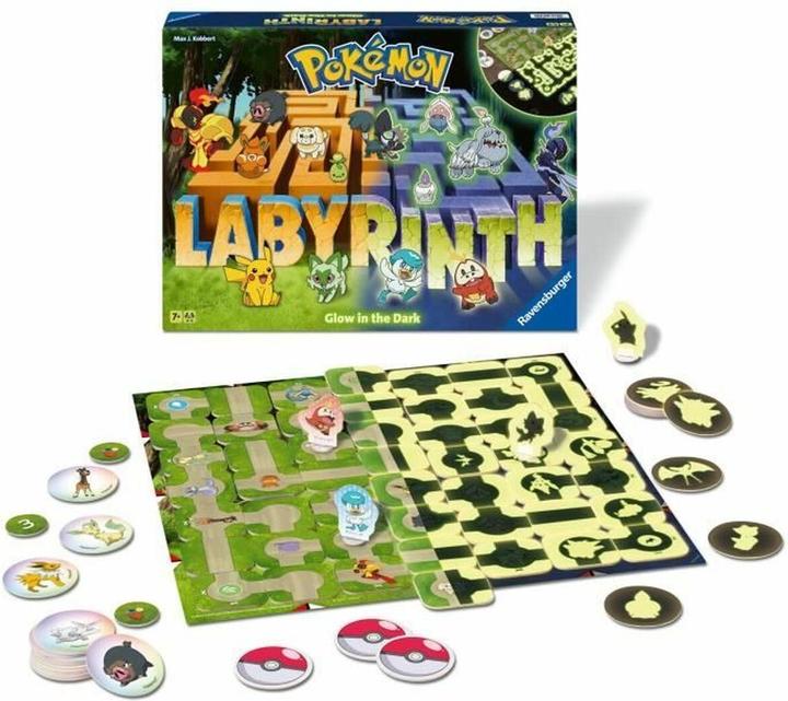 Actual product image Ravensburger Pokémon Labyrinth Glow in the Dark (Multilingual)