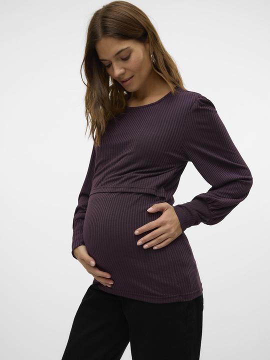 Image du produit Mamalicious Coupe normale Top col rond Blouse (L)