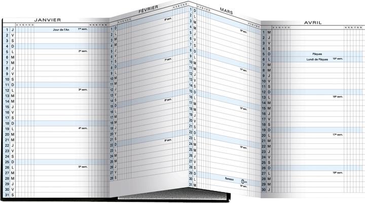Produktbild Exacompta Agenda Exaplan 16 Winner (9 x 16 cm)