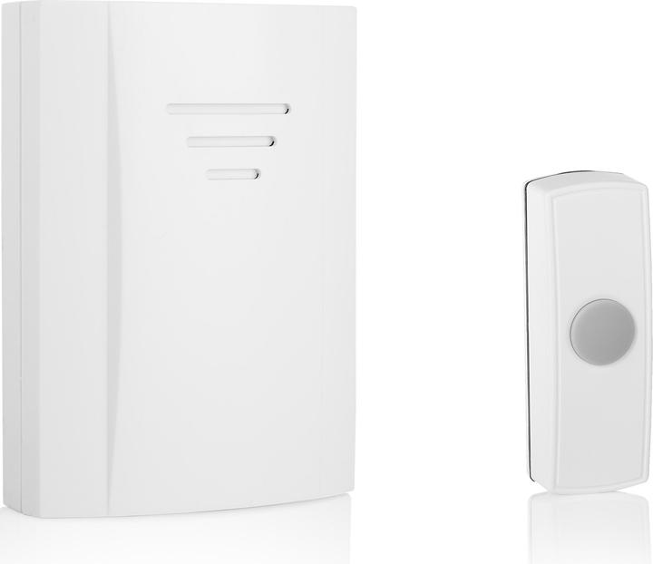 Productafbeelding Byron B304 draadloze deurbel set, 50 m bereik, werkt op batterijen