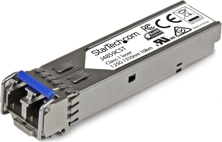 StarTech Gigabit LWL SFP Transceiver Modul - HP J4859C kompatibel - SM/MM LC mit DDM - 10km / 550m - 1000B...