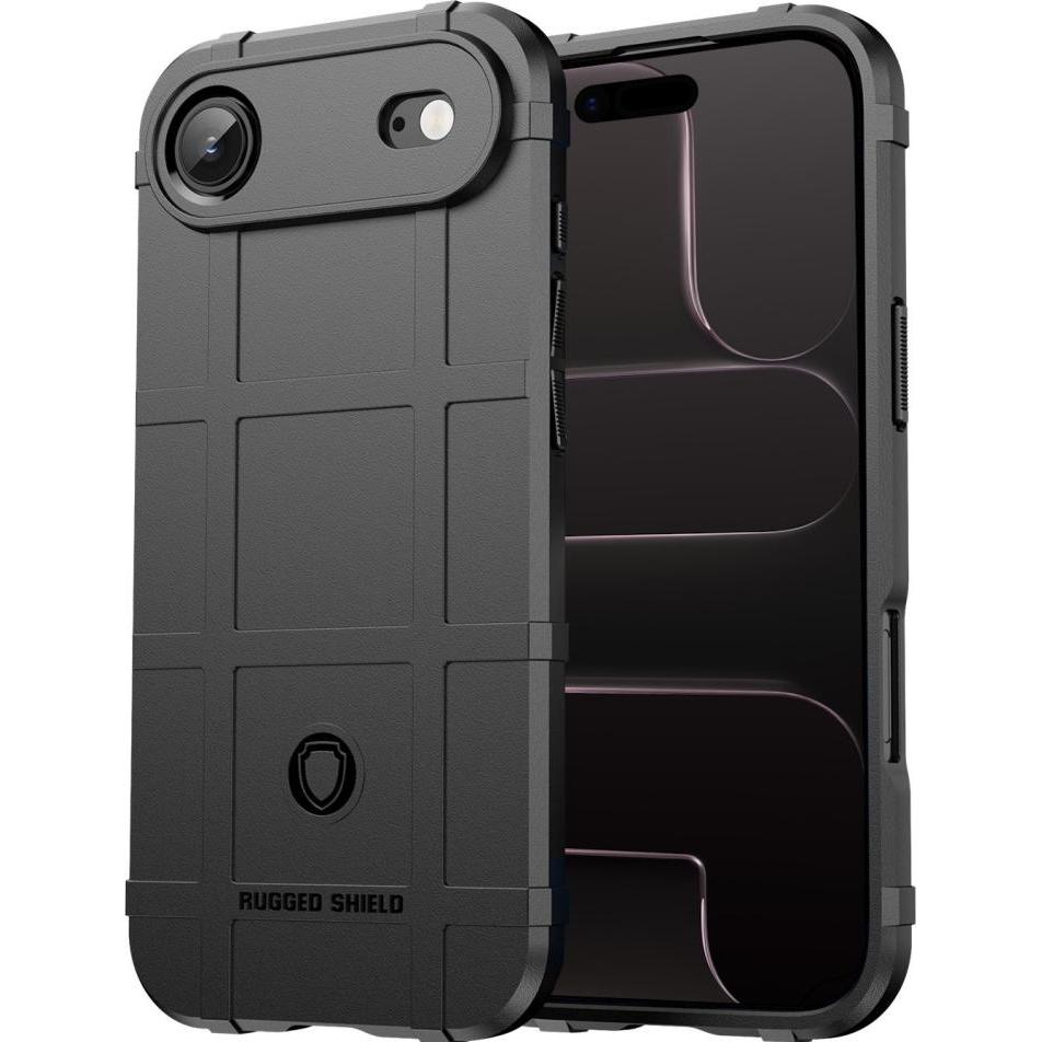 Screenguard Rugged Shield Hülle (Apple iPhone Air), Cover smartphone, Nero