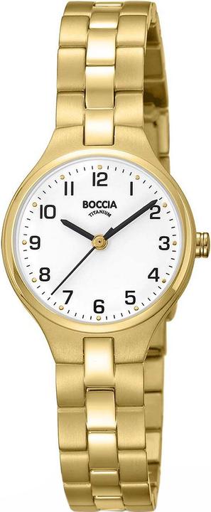 Actual product image Boccia 3330-03 Ladies Titanium 26mm 3ATM Watch (Analogue wristwatch, 26 mm)