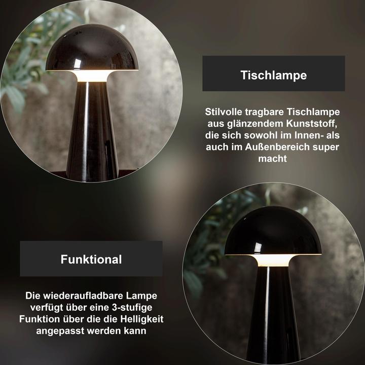 Produktbild Star Trading Tischlampe Mushroom (128 lm)