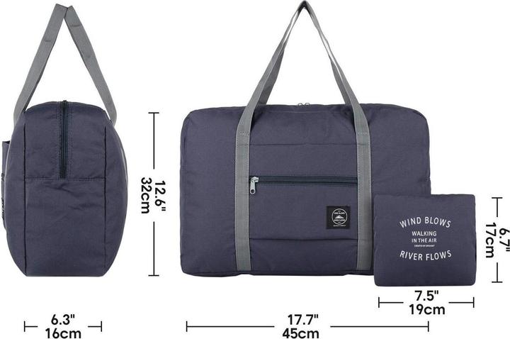 Immagine prodotto JTI Borsa pieghevole - Blu scuro